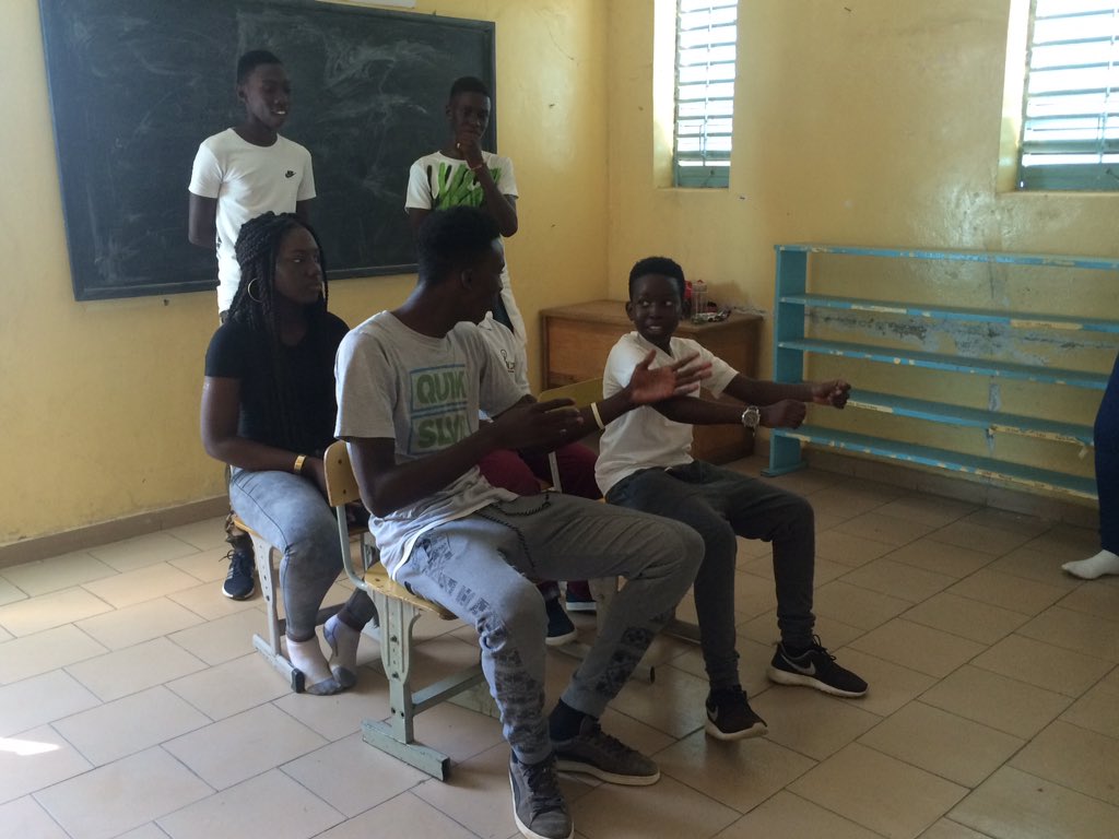 SunuIntern's tweet photo. Can't forget about @sunuthiossane camp! Day two and it's just getting better #senegal #dakar #artsadmin https://t.co/SZ2DPrptoY