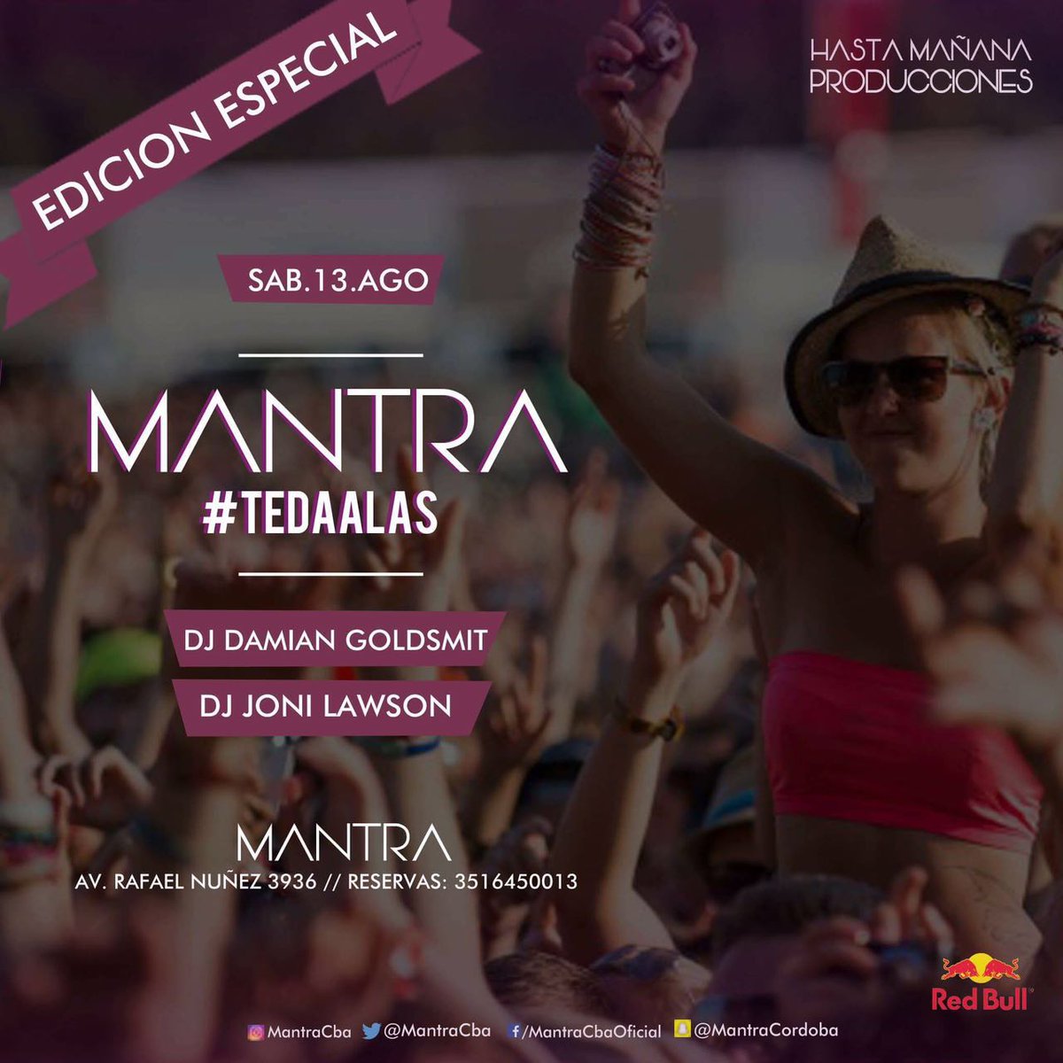 LichaArroyo's tweet photo. Después del terrible evento en Quality 📢📢
Volvemos a nuestra casa en una edición especial de #MANTRA https://t.co/cmqJJRCSTt