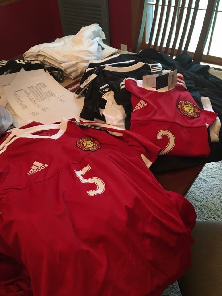 KCFireFC's tweet photo. Heat, Aftershock and Lightning uniforms are in. 🔥❗️💯💪❤️🚨⚽️ #3stripelife #FireFc #Swag https://t.co/tbLBPveCvC