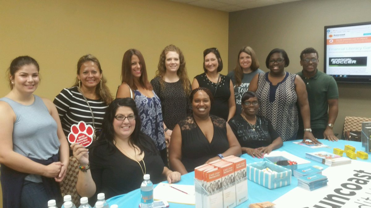 <a href="/WitterElem/">@WitterElem</a> teachers learn how Suncoast can help students to apply their math skills this year! #ittakesacommunity