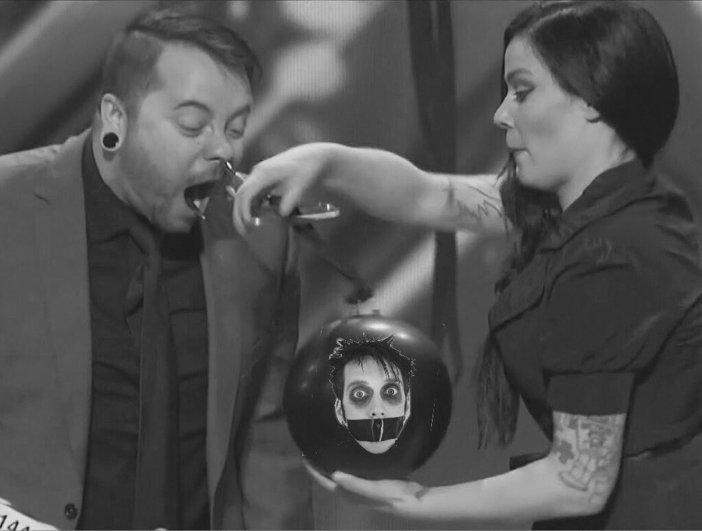 Also tonight the wonderfully strange and joyous @comedydaredevil that push it further than most! Stay Weird!! #agt