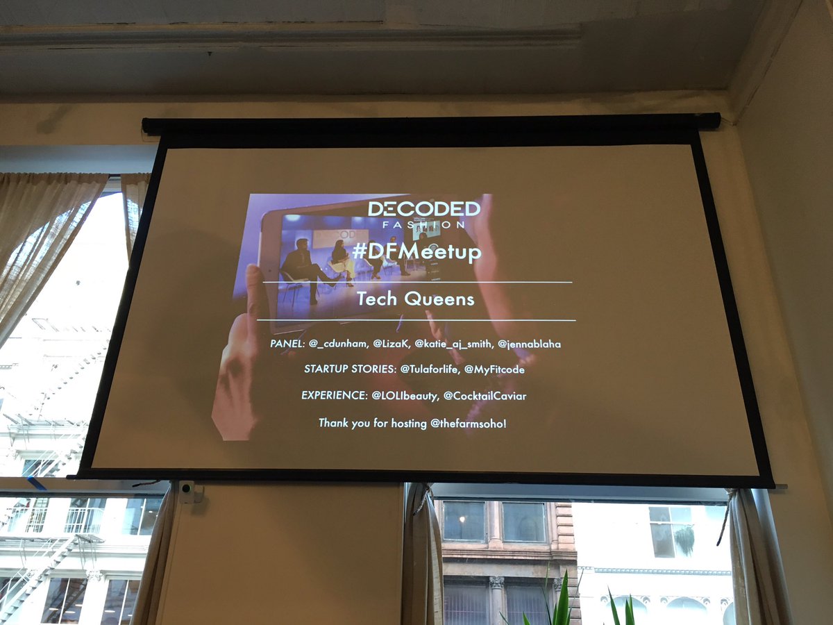li_deb's tweet photo. Excited to see our very own #techqueens @katie_aj_smith of @EDITED_HQ @DecodedFashion #DFMeetup https://t.co/5GuAl9aD8K