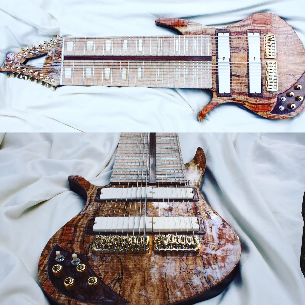 felixmartin14's tweet image. Very Beautiful! I'm recording like crazy this week with her 💪 No mercy on this guitar!!

#GuitarAngel #16strings