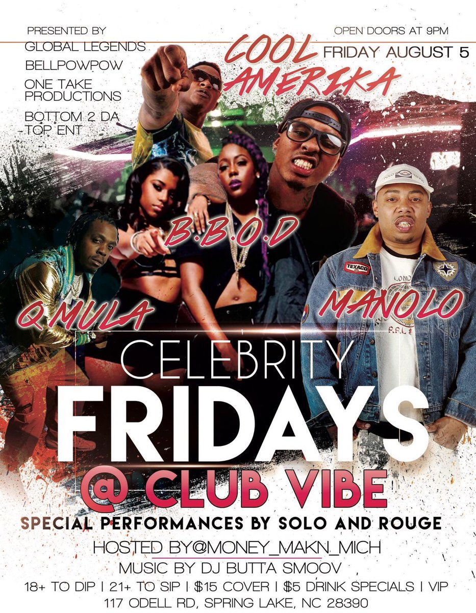 rougeworldd's tweet photo. Watup NC!! Performing Friday it's about to Be a Movie #RougeWayCunta #TrapDoorSaga #Indie https://t.co/YP7cFf9e0H