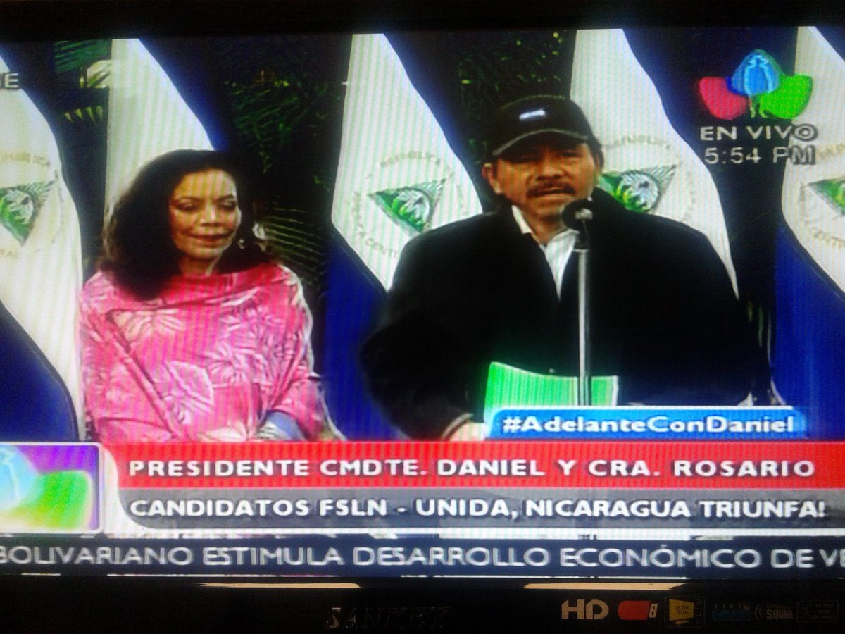Comandante Daniel Ortega y Cra. Rosario Murillo, Formula Presidencial #FSLN
