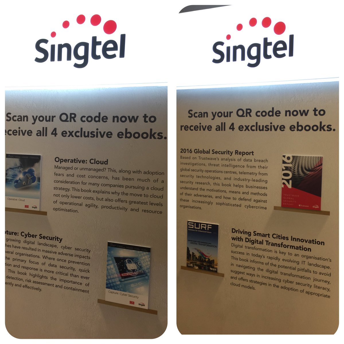 cloudvision2016's tweet image. Drop by the Book Define booth to get your four free eBooks at @Singtel #cloudvision2016 #cloud