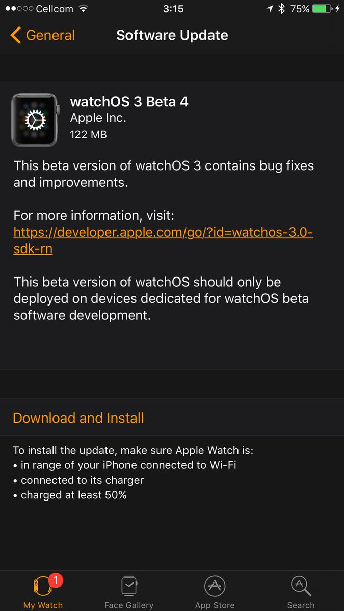 orwa_younis's tweet image. #iOS10beta4  #watchOS3beta4 #iphone #applewatch #apple #ios10 #watchos3 #developer #beta