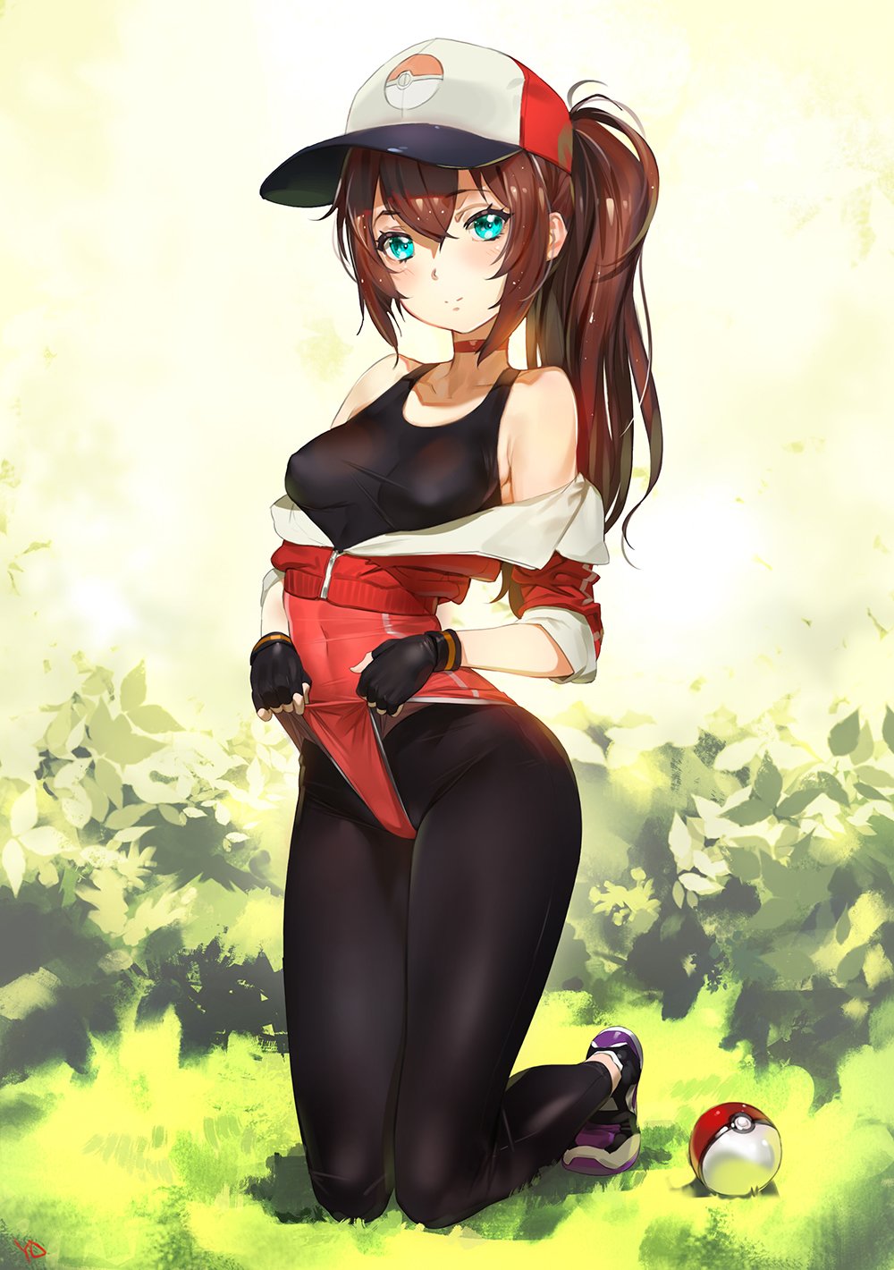 Sexy Pokemon Trainer Fan Art