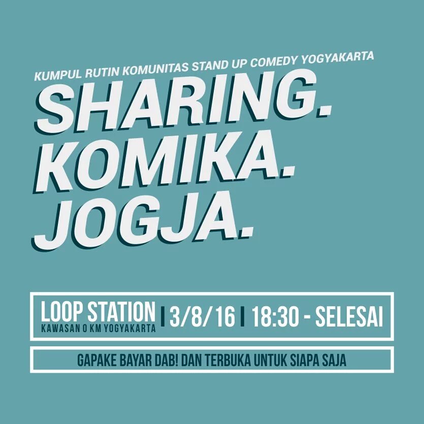 Standup Pelajar JGJ tweet media