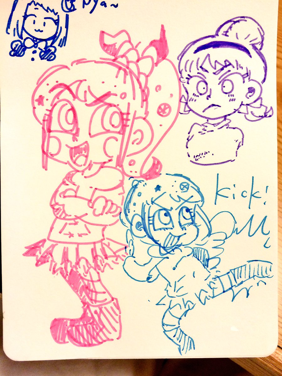 描いてもらっためっちゃかわいい😭😭🙏🙏🙏 