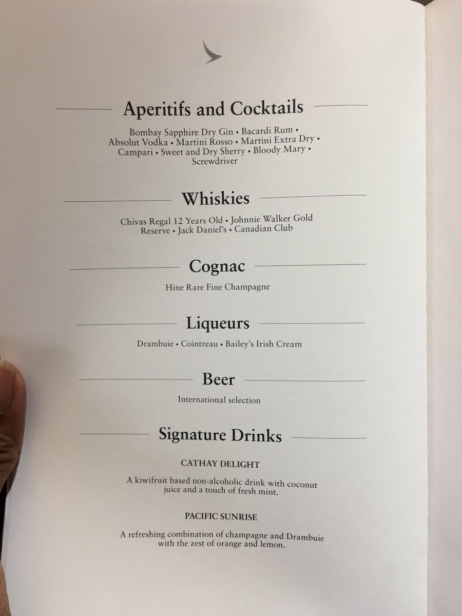 JezebelSt's tweet photo. You have got to love a flight that has signature cocktails! Woohoo! #escorttravels #holife #toodrunktofly 🍾🍸🍷 https://t.co/spvNs29OoJ
