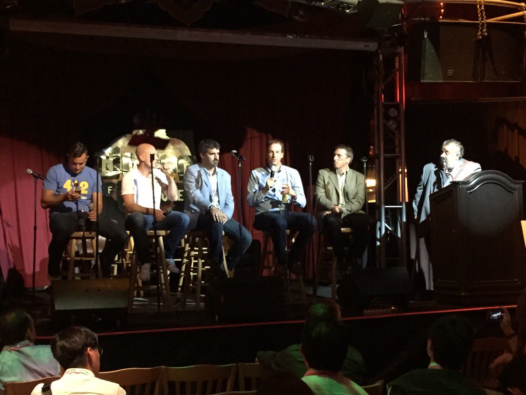 #CodenomiCONUSA party with <a href="/nudehaberdasher/">Chris Valasek</a>, <a href="/0xcharlie/">Charlie Miller</a> and others goes as usual #BHUSA