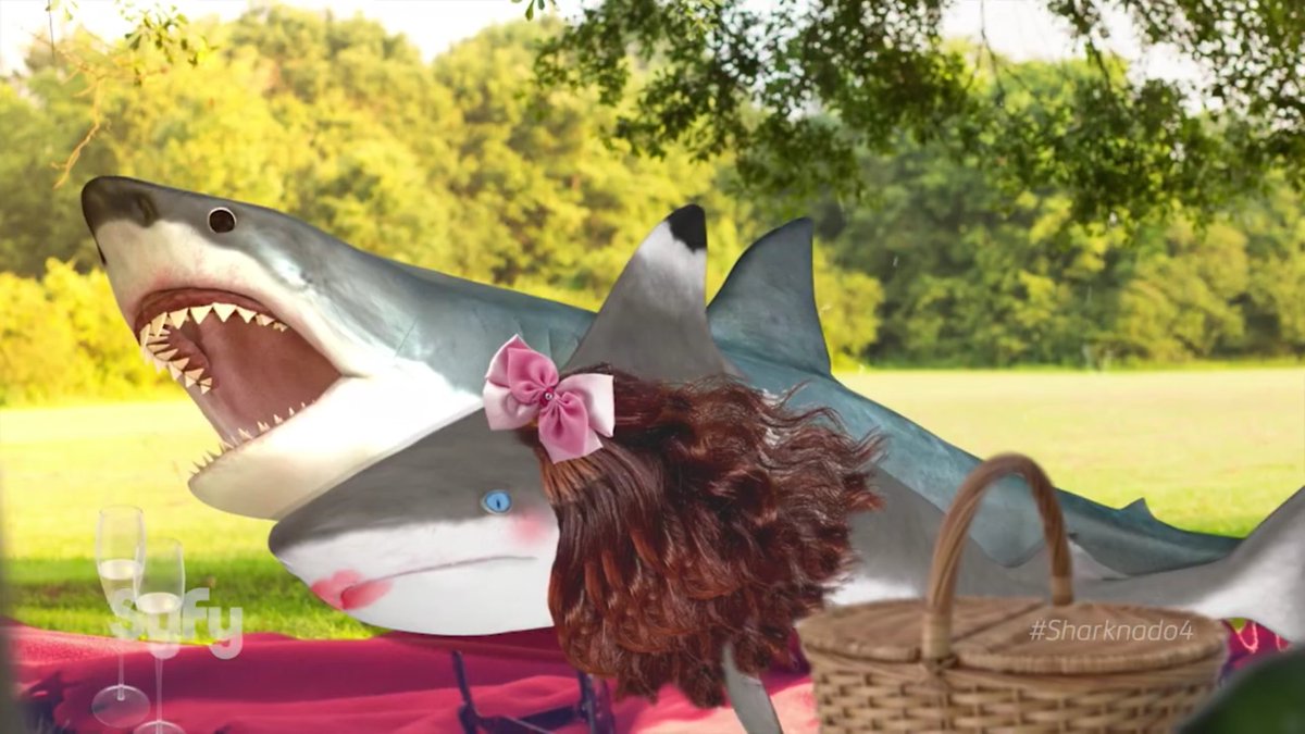 GarySharknado's tweet photo. I'm so in love! #GaryTheShark #Sharknado4 #Sharknado https://t.co/sQFmfislAf