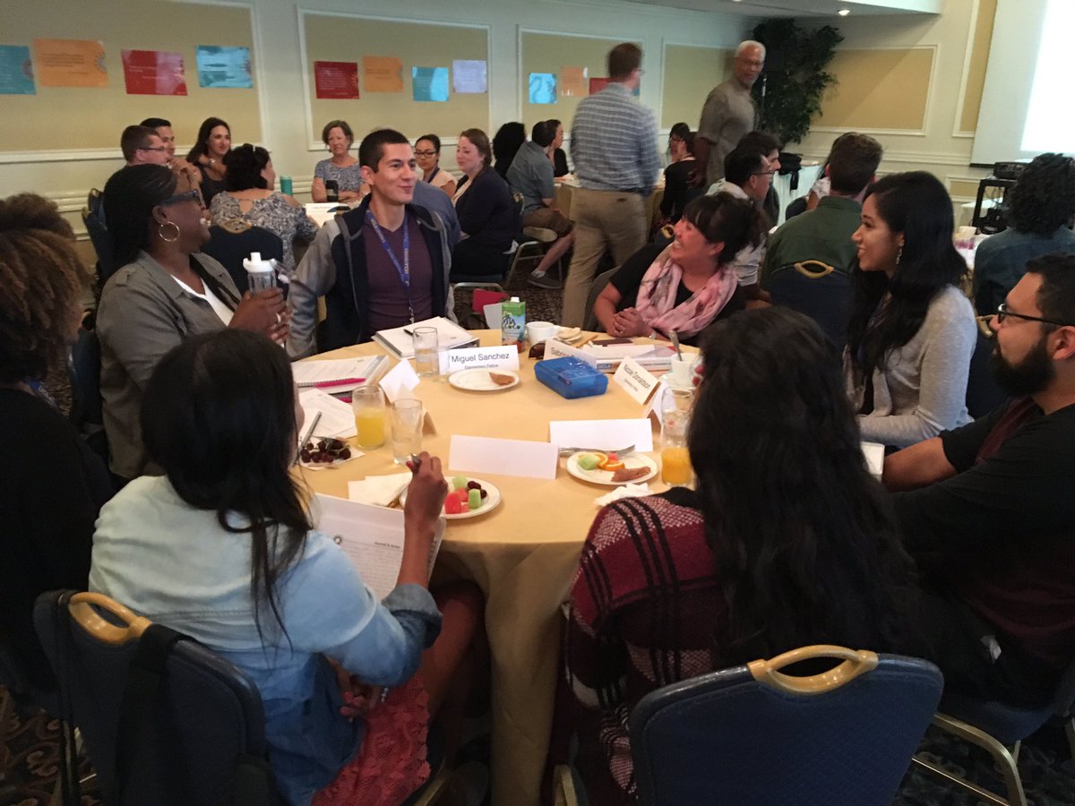 Mahea818's tweet photo. Mentors and apprentices learning together @uclacenterx @equityproject #uclaimpact #teacheresidency https://t.co/rF0UK6l2MT