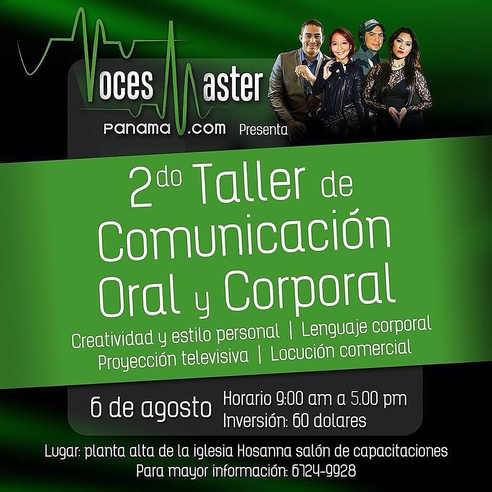 Listo para este  taller este 6 de Agosto 
Quedan pocos cupos: 6724-9928
