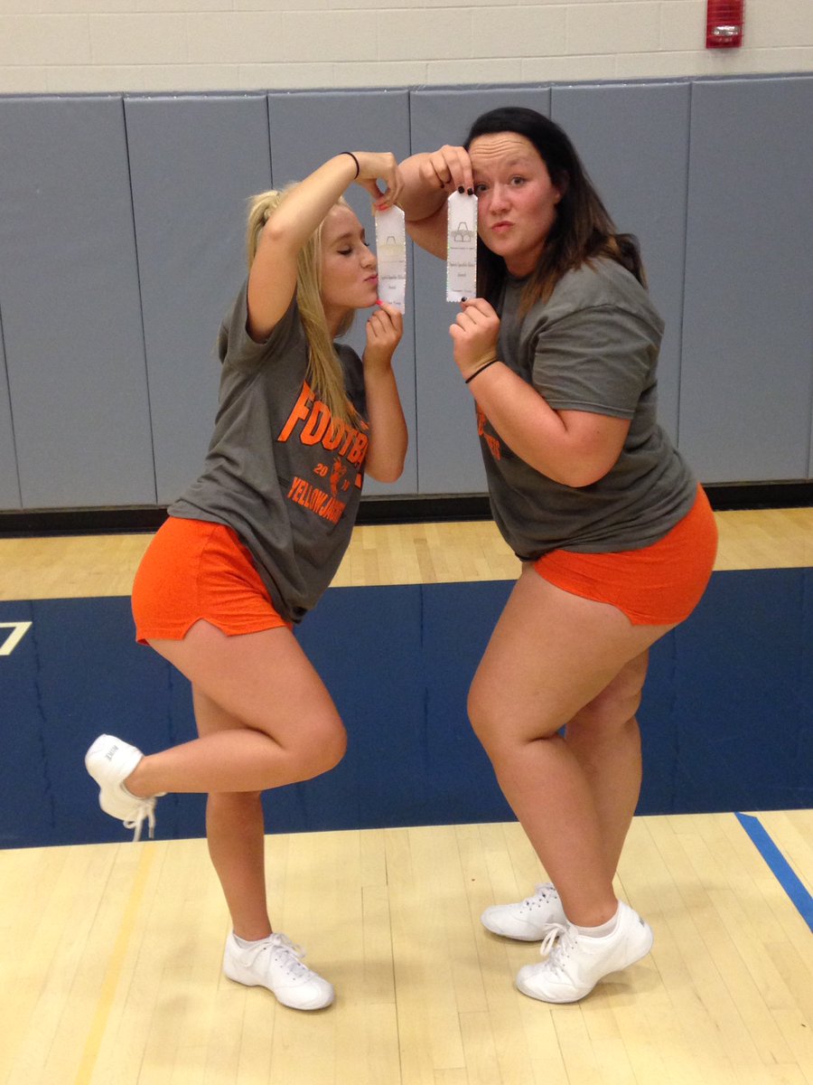 Cheer_MVHS's tweet photo. These two ladies won the spirit award today at camp! #gojackets #Ownthesidelines https://t.co/gSSpG5pcPL