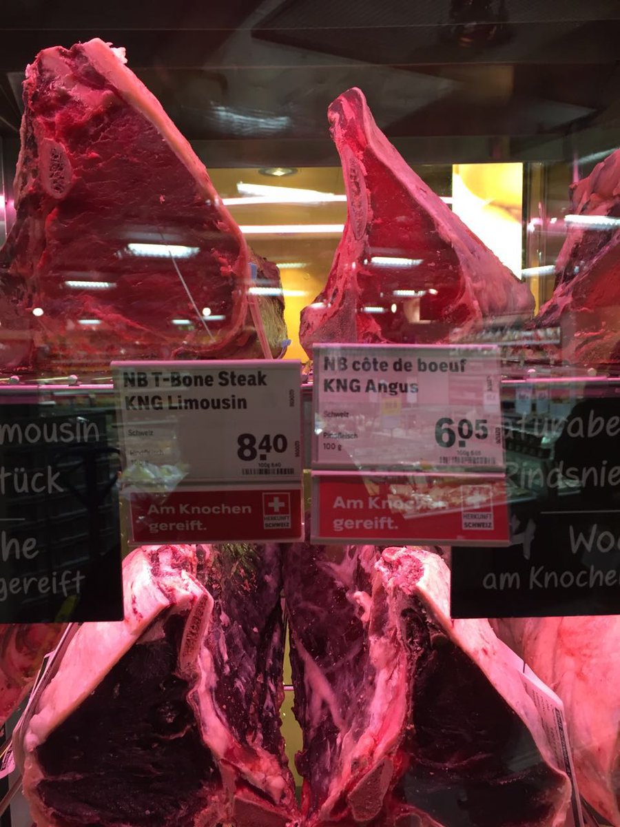 Que tal la carne limousin en el 1er Mundo