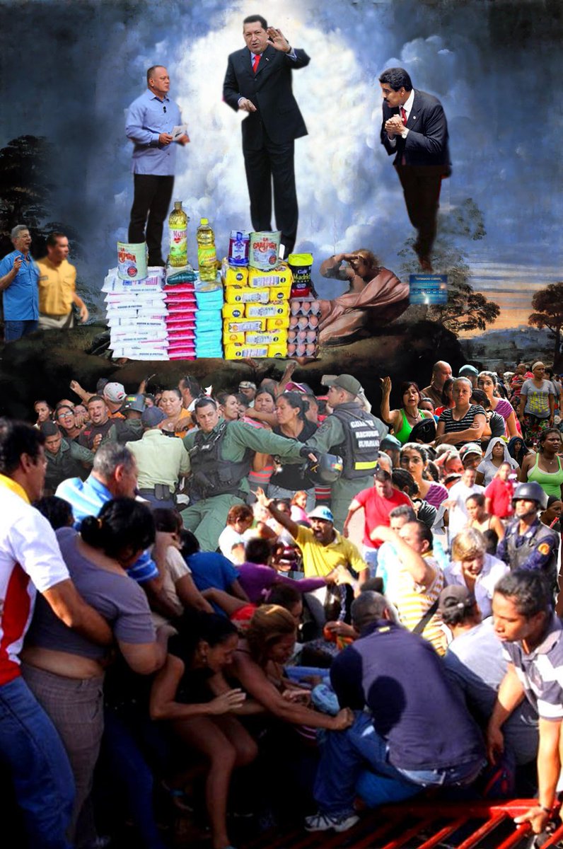 RosaValentina's tweet photo. La transfiguración de la #comida, #Venezuela #escaces #graphicdesign https://t.co/02RQpZ7XyL