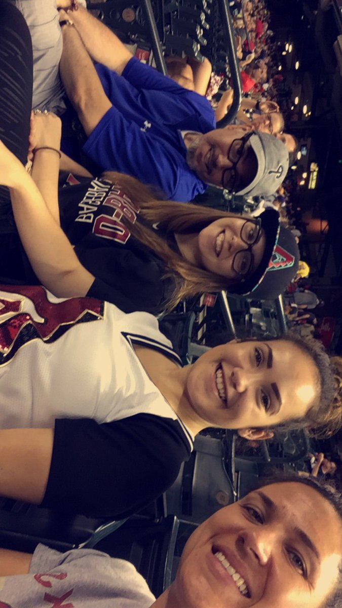 S_Madson5's tweet photo. Celebrating my birthday a couple days early, in the best way possible! #GoDbacks https://t.co/OY712zjlZK