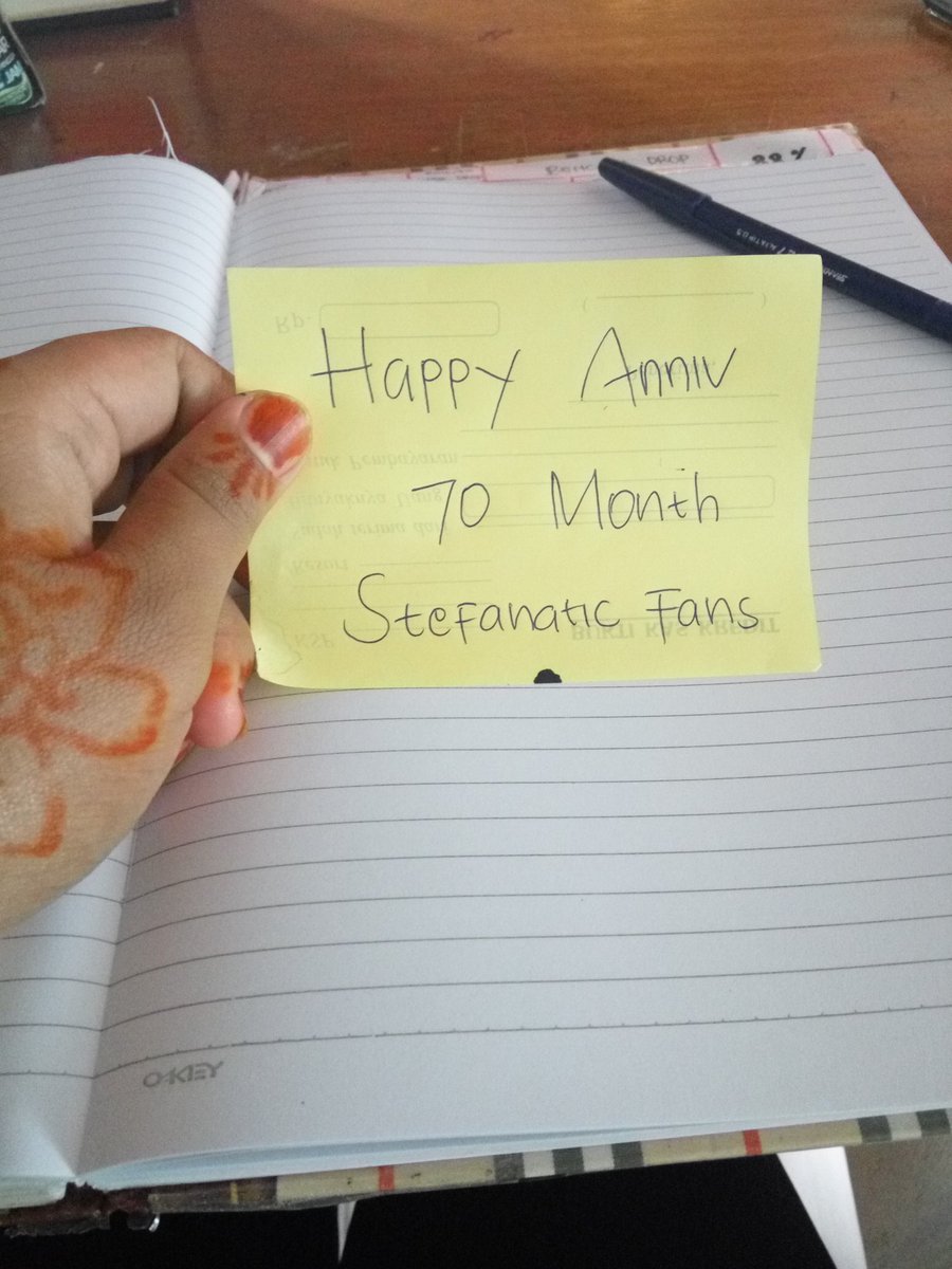 Poedji_sfc's tweet photo. Happy anniv @StefanaticFans  #wednesday https://t.co/LTUMEbmMKd
