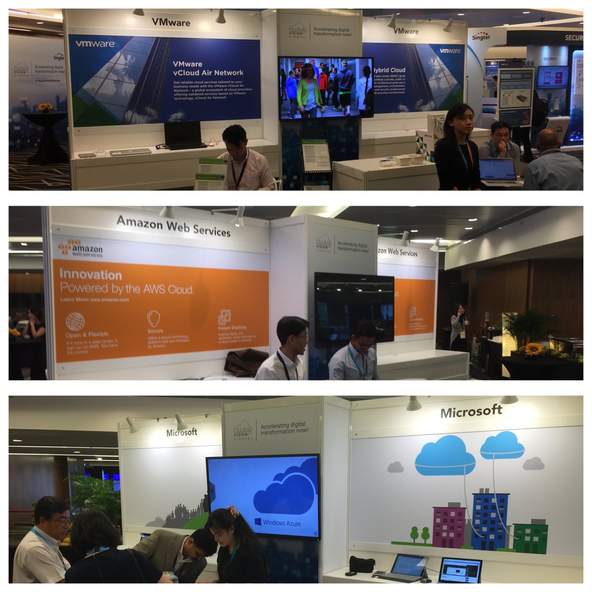 cloudvision2016's tweet image. At #cloudvision2016: VMware, Amazon Web Services, Microsoft, Arista Networks,  Bitglass, @varmournetworks...