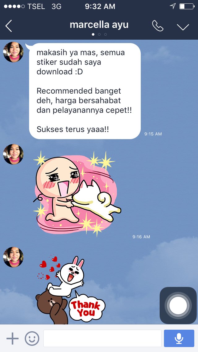 sticker line seller tweet media