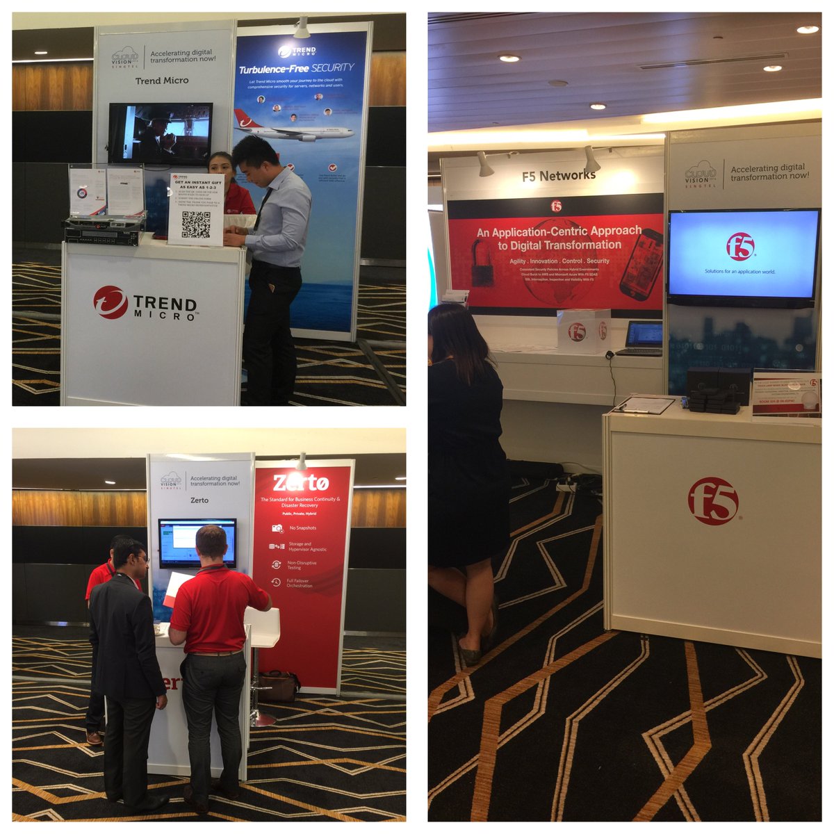 cloudvision2016's tweet image. Partners: Check Point, Cisco, f5 Network, Zerto, Trend Micro, Mesosphere, Docusign, ServiceNow #cloudvision2016