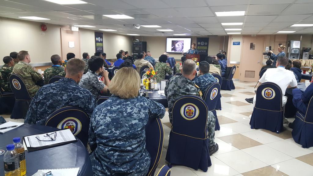 Pacific Partnership (@pacificpartner) on Twitter photo Today Mercy is hosting a maritime workshop as part of the Asia Pacific Military Health Exchange. <a href="/NavyMedicine/">Navy Medicine</a> #PP16 Today Mercy is hosting a maritime workshop as part of the Asia Pacific Military Health Exchange. <a href="/NavyMedicine/">Navy Medicine</a> #PP16