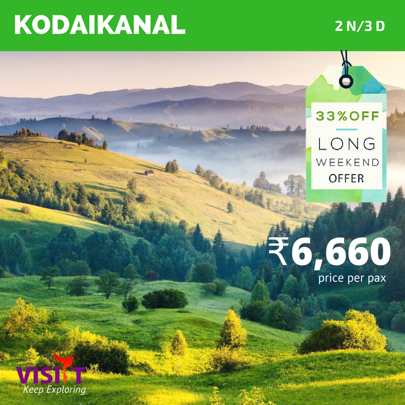 VisiitHoliday's tweet image. #LongWeekendOffer - Get Rs.5000 Instant Cashback Offer with #Visiit 
Get Quote: visiit.com/package/kodaik…