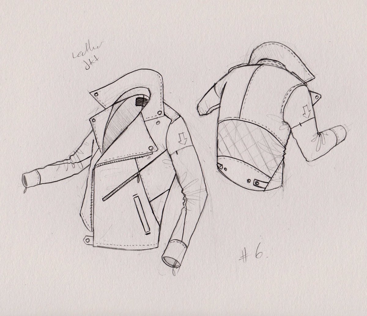 Techpac_King's tweet image. Leather jacket design sketch - #menswear #fashion #style #mensweardesign #london #mensstyle