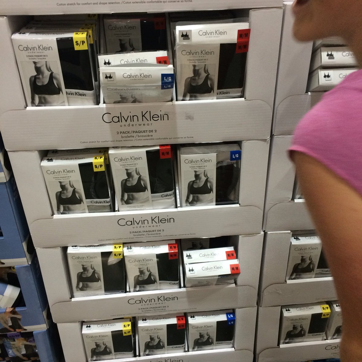 calvin klein t shirt bra costco