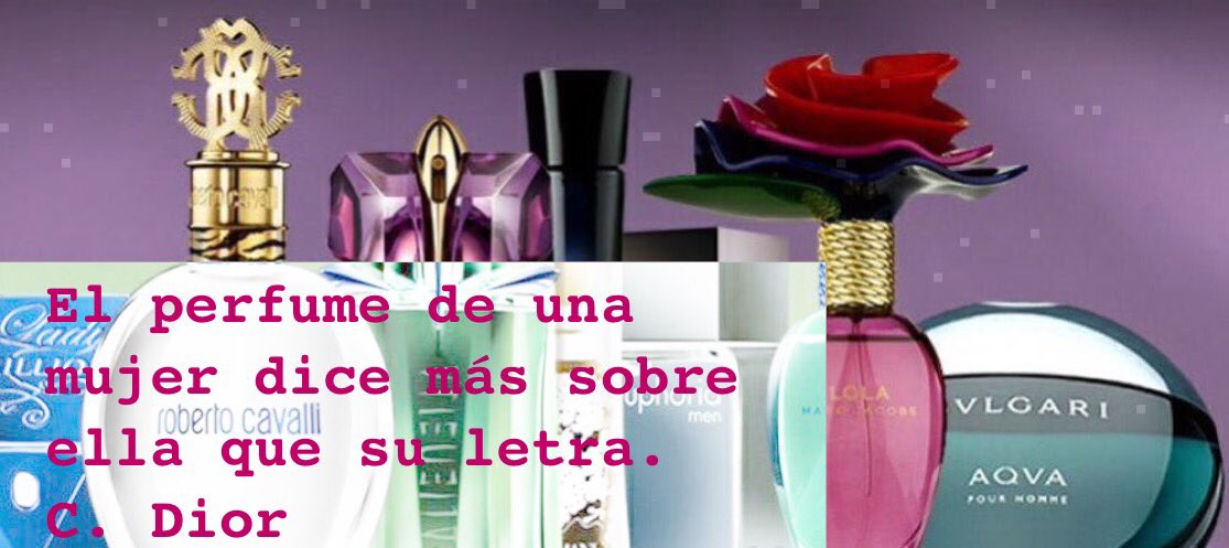 MifraganciaNet's tweet photo. El perfume de una mujer dice más sobre ella que su letra.#felizmiercoles https://t.co/ExOMmF5eJD