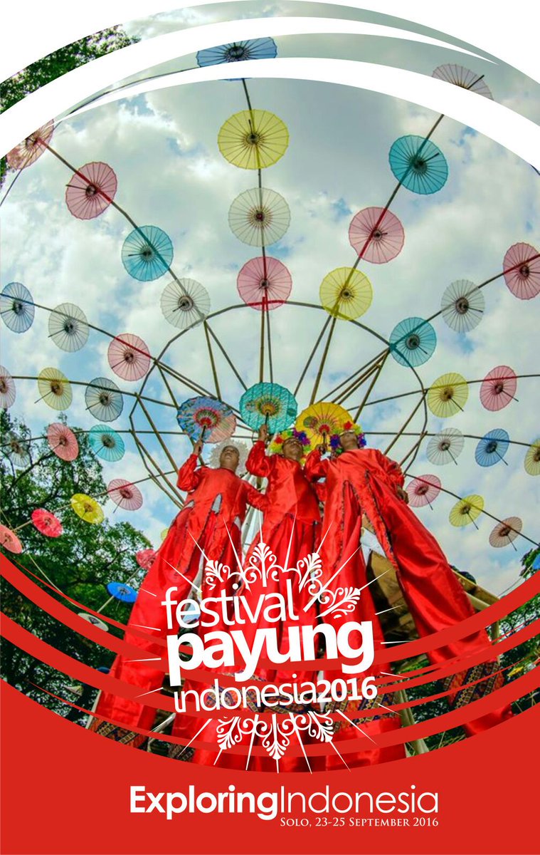 #Solo 23-25 Sept | Festival Payung Indonesia 2016  "Exploring Indonesia" |  
info: <a href="/FestPayung/">Festival Payung</a>  |  via <a href="/LensaLawu/">LENSA LAWU</a>