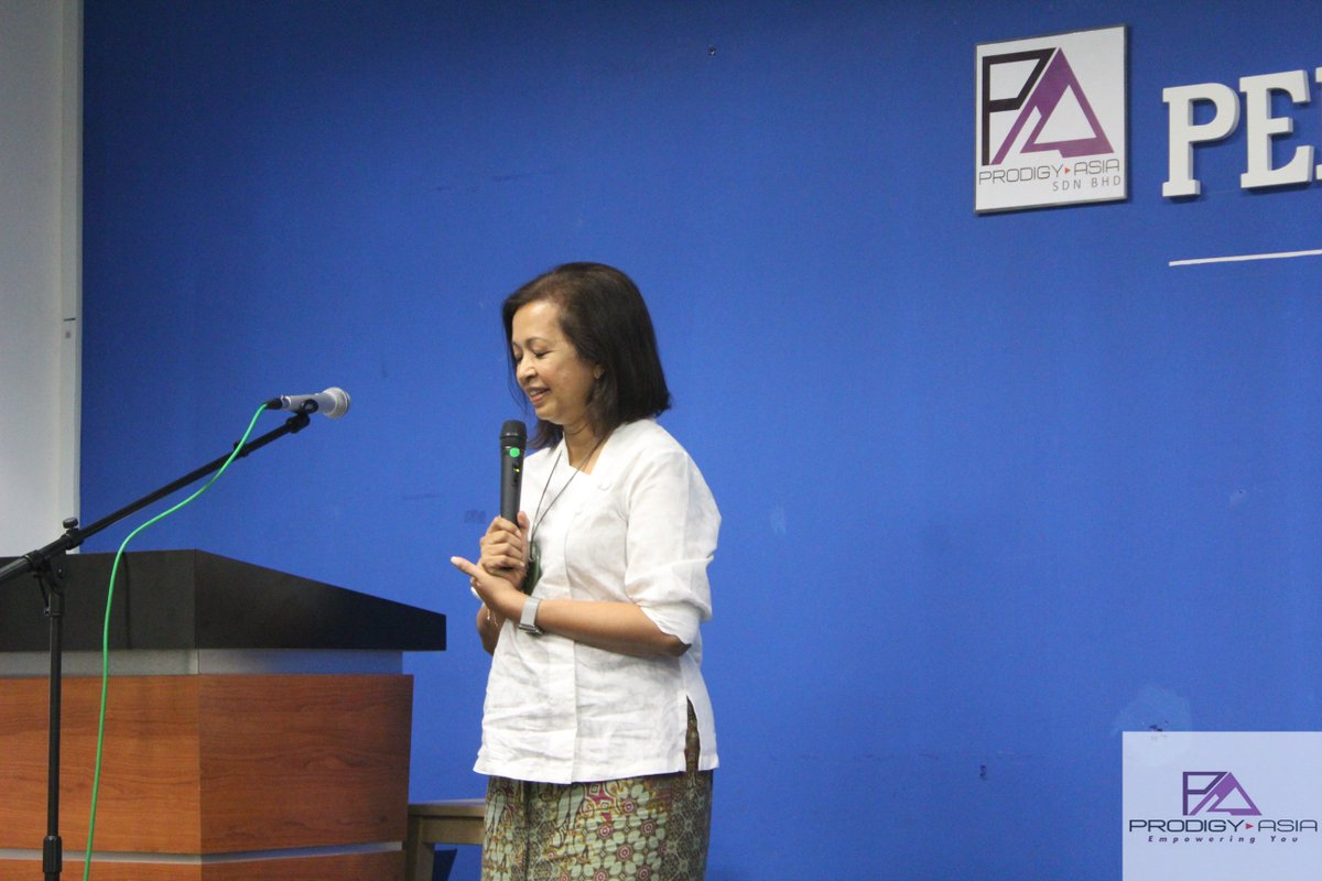 Datin' Paduka Marina Mahathir, during her very motivational speech at the Pep-Talk on the 30th of July 2016 #tb