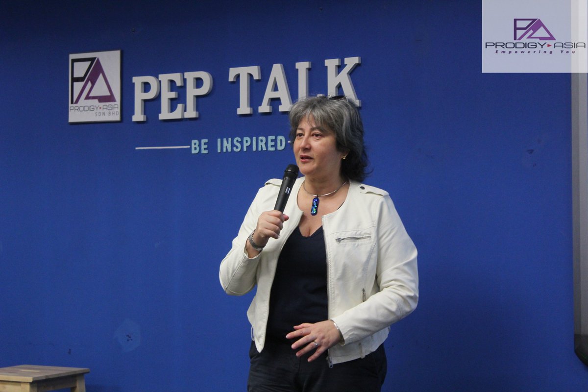 Her Excellency Vicki Treadell, the British High Commissioner to Malaysia at the PepTalk #tb #prodigyasia #beinspired