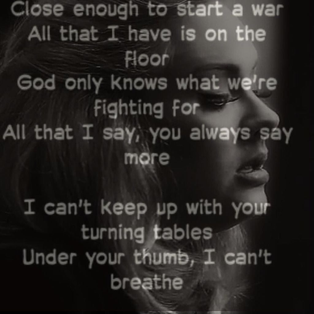 adeleamerica's tweet photo. •••
There's an Adele lyric for every mood. •

#adele #adelelivetour #adelehello #adele25to… https://t.co/K4cpy3NGJF https://t.co/lgqJsf214s