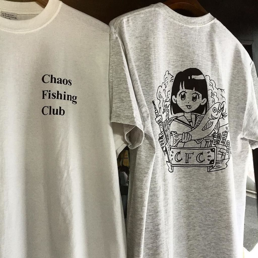 instant_kj on X: Chaos Fishing Club 女TEE 3500円＋tax