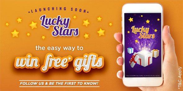 luckystarsapp's tweet photo. A Free Mobile App that gives you a chance to win free gifts! Stay tuned! Know more: https://t.co/ioVJR71o1C https://t.co/pd8RButfJn