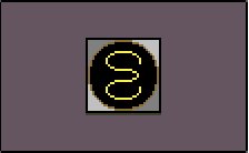 charleshooper's tweet photo. Cool little icon I made. *Unfortunately* this is not an 'S' which is what I intended to make. #gamedev #rumdev https://t.co/AppcBCBpzY