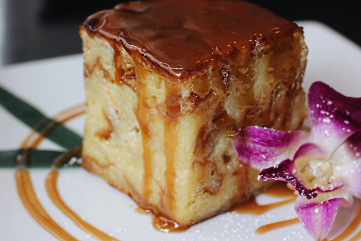 BONDST's tweet photo. Reward your sweet tooth! Bread Pudding with Yamazaki Whiskey Toffee Sauce #BONDST https://t.co/EWrwblQPNl