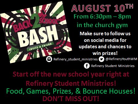 RSMYouth16's tweet photo. ATTENTION ALL JR HIGH AND HIGH SCHOOL STUDENTS!!! You don't want to miss this! https://t.co/AyZHER1Tgt