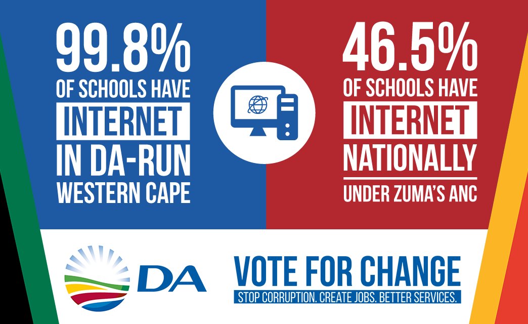 #ImVotingDA for a better education for young South Africans #ElectionDay