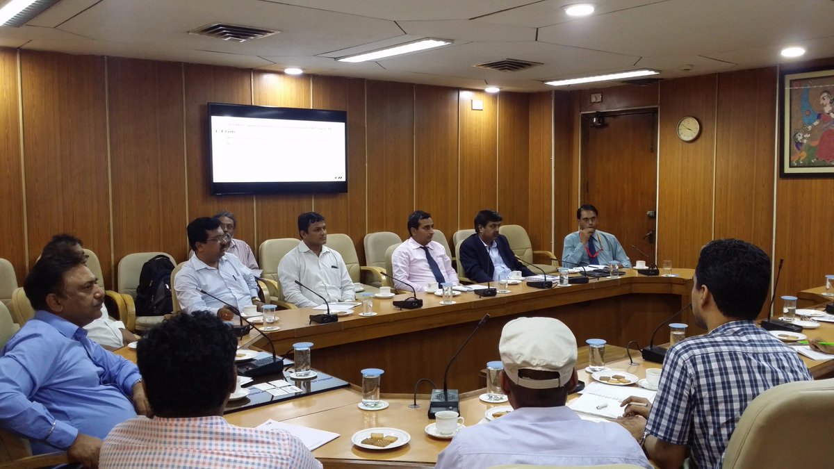 NITIAayog's tweet photo. NITI Aayog in a consultation on Perform, Achieve &amp; Trade (PAT) scheme for Energy Efficiency with CII, FICCI, PwC etc https://t.co/uOyBNR6wkp