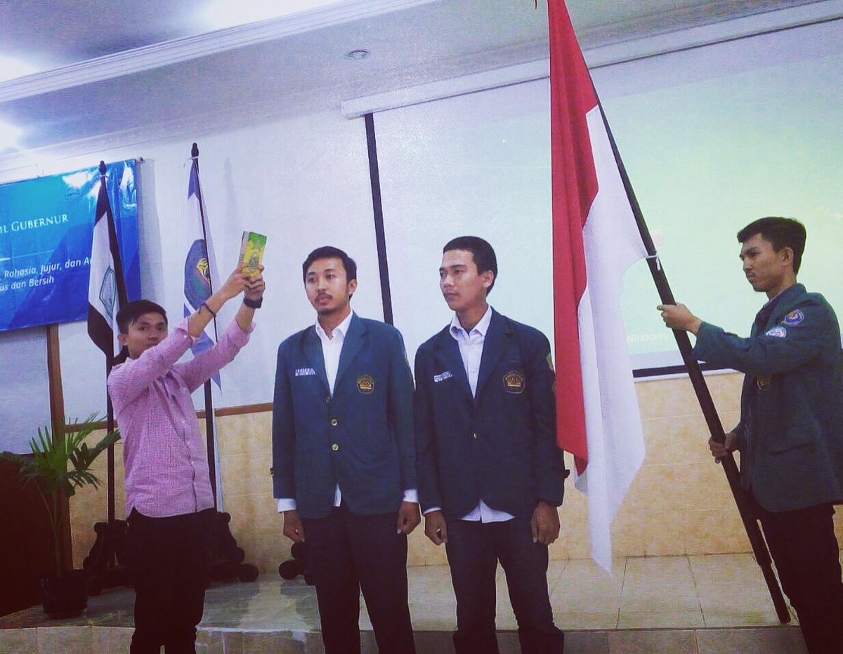 24 Juni 2016 Pelantikan GUB WAGUB BEM FEB periode 2016-2017 Mohammad Rizki Arif Kesuma dan Ardyatama Thoriq