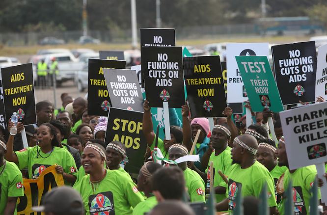 Since the start of #AIDS 35 million people have died &amp; an estimated 78 million people have become infected with HIV