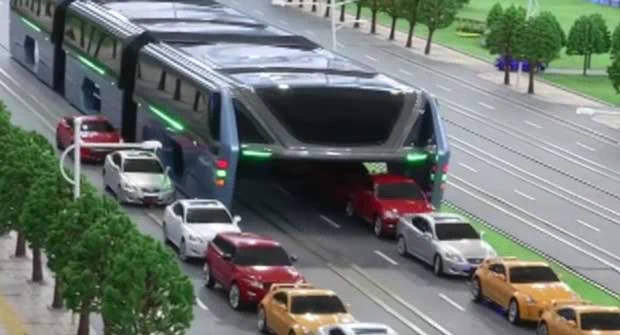 未来感ハンパない！中国の空中路面電車が色々ぶっ飛んでて期待度高い！ｗｗｗ