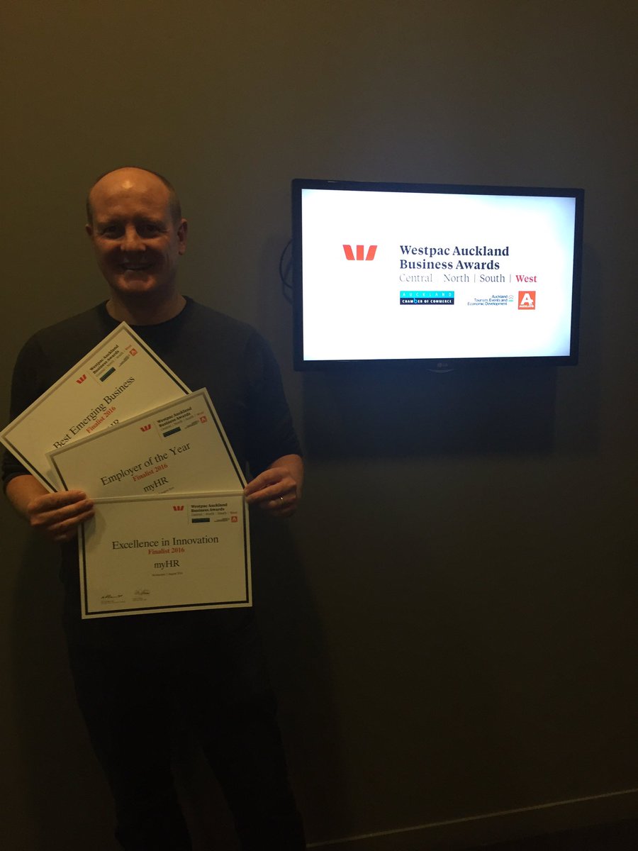 3 finals: Innovation, Emerging Business, Employer of the Year. Yeeeww!