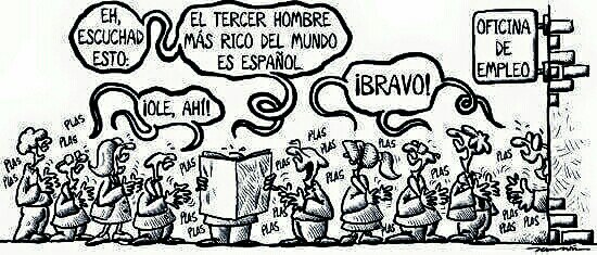 Baja el paro...
Sube la esclavitud...
Buenos días primores
<a href="/cayo_lara/">Cayo Lara</a> 
<a href="/emiliopereziu/">Emilio PéreZ #OtanNo 🇵🇸</a> 
<a href="/MCarmenPerezIU/">Mari Carmen Pérez</a> 
<a href="/juandepca/">J. Dios Villanueva #CubaNoEstáSola</a>