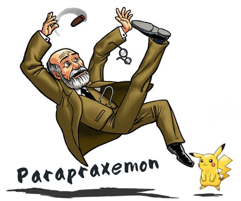 #Parapraxis + #PokémonGo = #Parapraxemon