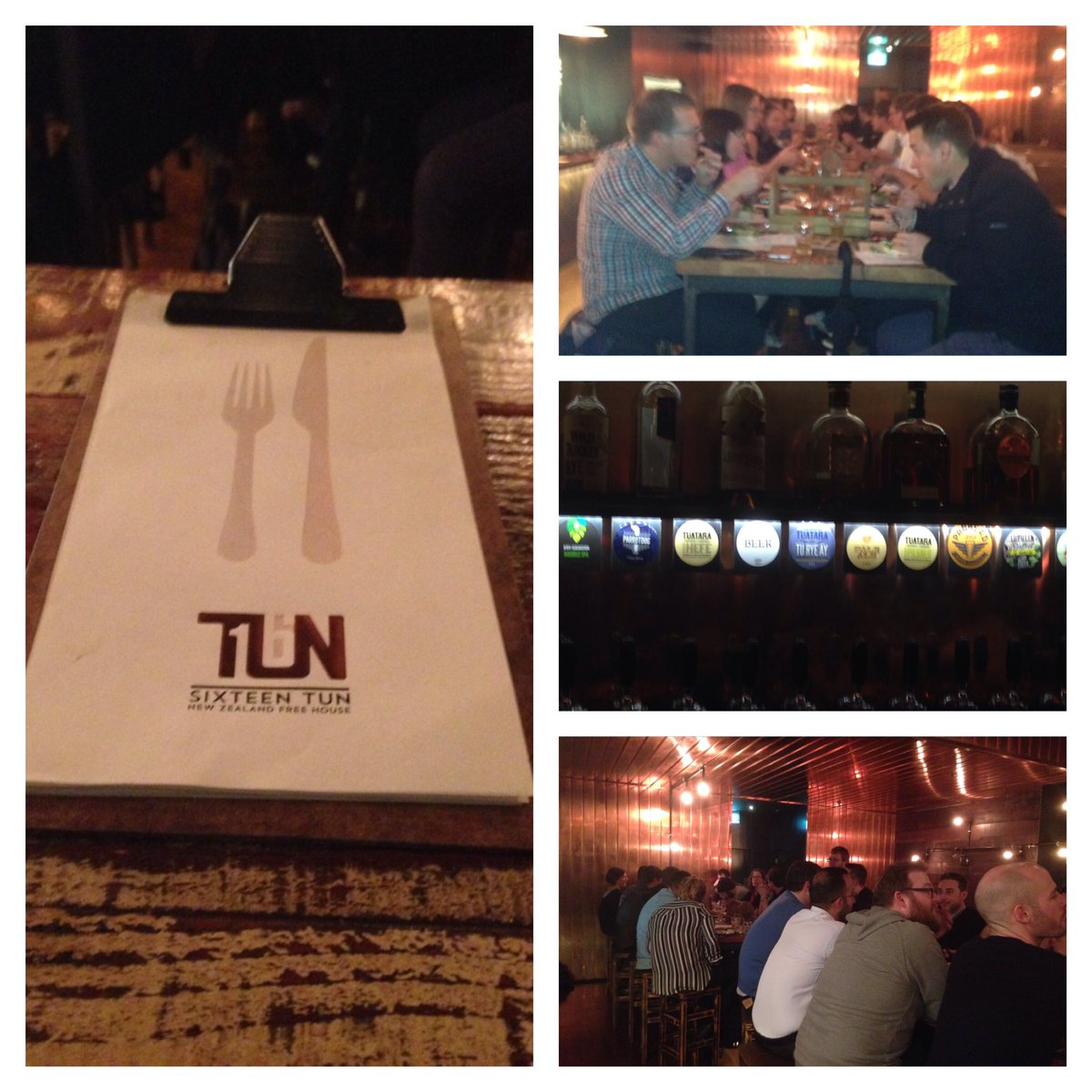 Mid winter banquet <a href="/16Tunnz/">16 TUN</a> feat ltd release @TuataraBrew Copperhead, Tu-Rye-Ay &amp; XV Russian Imperial Stout!🍻🍖👍🏼😛